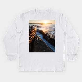 Between The Cracks Kids Long Sleeve T-Shirt